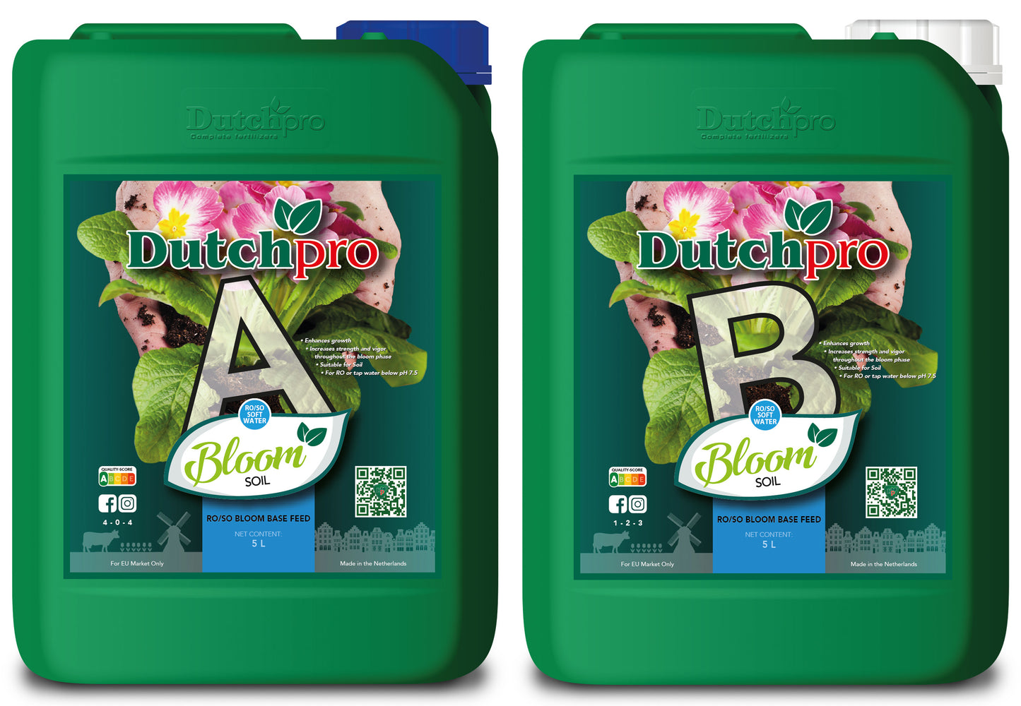 A+B Bloom Base Feed Soil (RO/Soft Water)