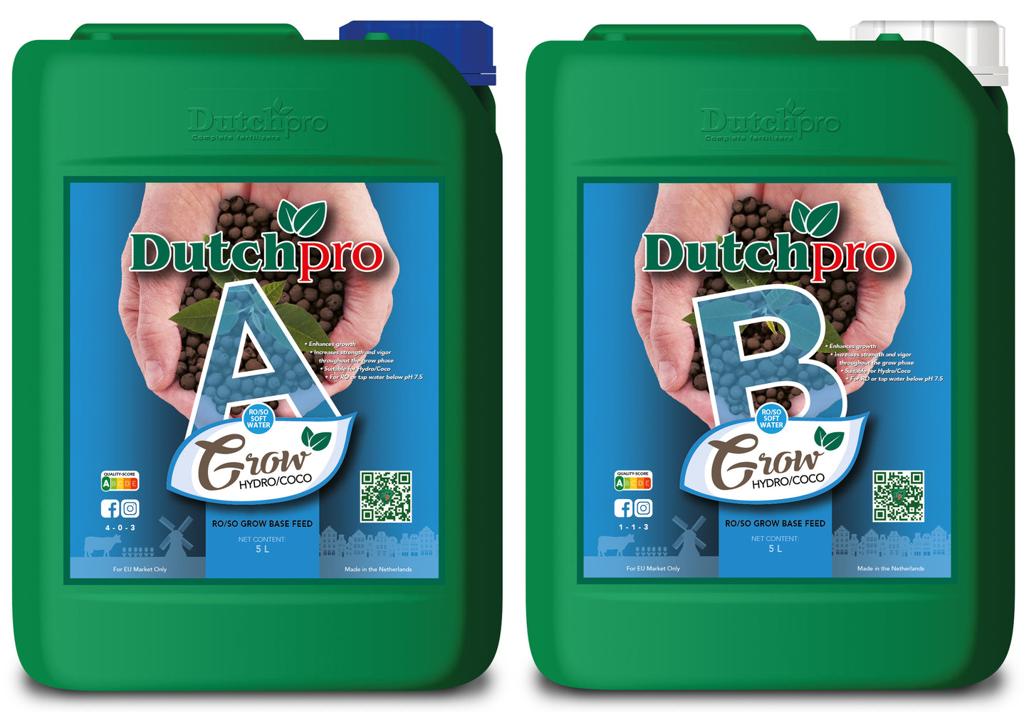 A+B Grow Base Feed Hydro/Coco (RO/Soft Water)