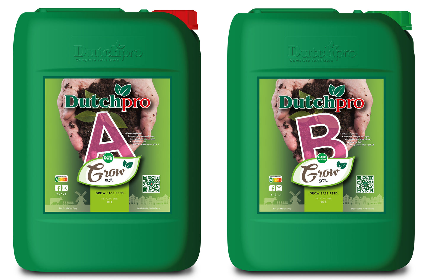 A+B Grow Base Feeds Soil (Hard Water)