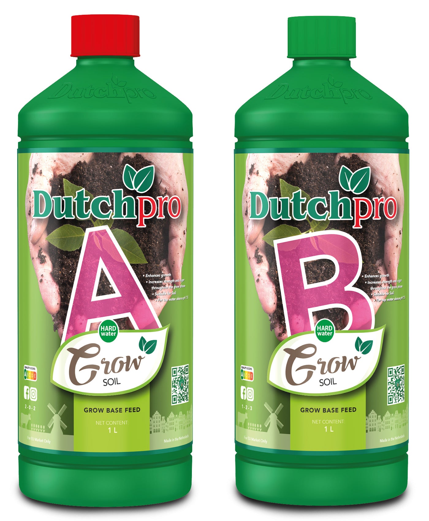 A+B Grow Base Feeds Soil (Hard Water)