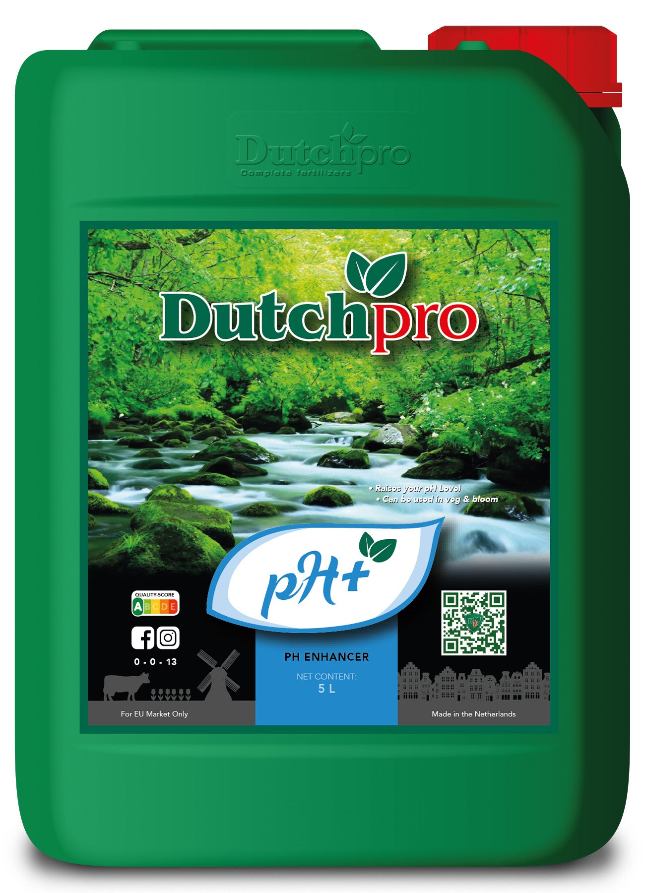 pH+ : Increase pH