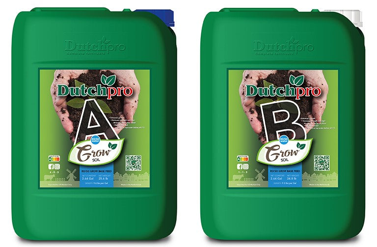 A+B Grow Base Feeds Soil (RO/Soft Water)